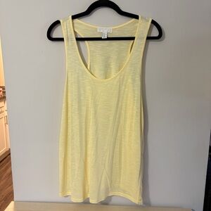 Forever 21 Light Yellow Tank Top
